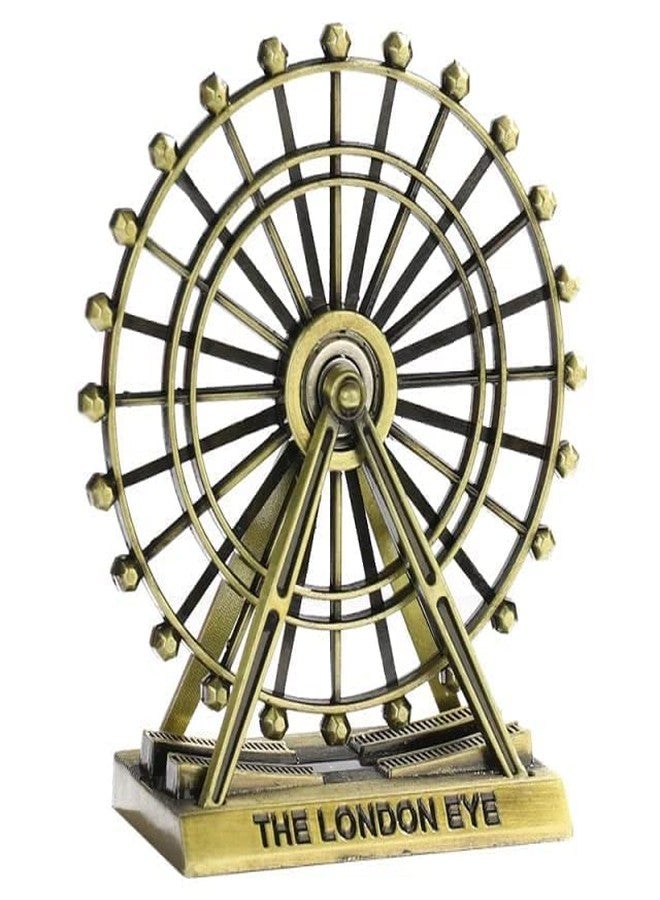 Lilone Home Decor Metal Showpiece Combo Big Ben (18 CM), London Eye (9 CM) (Model: BB_LE) - Image 4